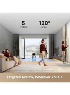 دريم AirPursue™ PM20 Purifier with Enviro Detect Technology, Dualflow Modulation Technology, Quick 3-Second Heat-Up, Multi-Layer Filtration and Elimination Technology and Innovative Air Filtration CVF14A Gold  - Image 5
