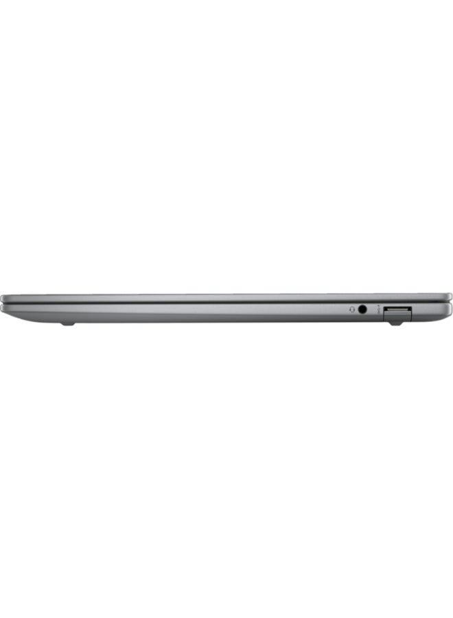 HP - OmniBook X Laptop With 14 Inch  2.2K Touch screen Display,Snapdragon X Elite X1E-78-100 Processor/16GB RAM DDR5/ 1TB SSD//Qualcomm Adreno Graphics/Windows 11 Home/ English/Arabic Meteor Silver - Image 1