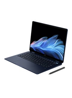 HP OmniBook Ultra Flip Laptop With 14.3K  Touch Screen Display, Intel Core Ultra 7 256V Processor/16GB RAM DDR5/1TB SSD/Intel Arc Graphics/Windows 11 Home/ English/Arabic Atmospheric Blue  - Image 2
