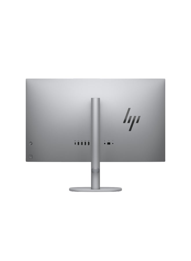 HP - OmniStudio X All-in-One Desktop With  27 Inch Full HD(1920x1080) Touch Screen Display, Intel Core Ultra 5 125H Processor/16GB RAM DDR5/ 1TB SSD/ Intel Arc Graphics/Windows 11 Home/ English/Arabic Meteor Silver - Image 1