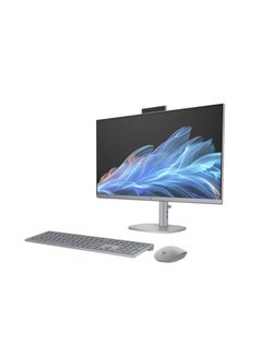 HP OmniStudio X All-in-One Desktop With  27 Inch Full HD(1920x1080) Touch Screen Display, Intel Core Ultra 5 125H Processor/16GB RAM DDR5/ 1TB SSD/ Intel Arc Graphics/Windows 11 Home/ English/Arabic Meteor Silver  - Image 3