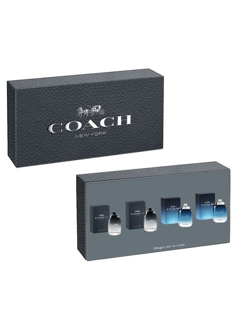 كوتش مجموعة هدايا مصغرة للرجال من كوتش 4 قطع - Image 2