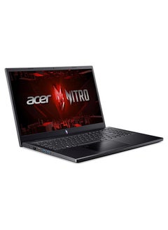 Acer Nitro V15 (Upgraded Version) Laptop With 15.6 Inch Full HD (1920X1080) Display,Intel i9-13900 Processor/16GB RAM DDR5/512 SSD/8GB Nvidia Geforce RTX 4060 Graphics/Windows 11 English/Arabic Black  - Image 2
