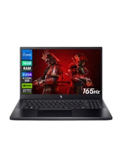 Acer Nitro V Gaming Laptop With 15.6 Inch Full HD(1920X1080) Display IPS 144Hz,Intel Core i7-13620H Processor/16GB RAM DDR5/512GB SSD/NVIDIA GeForce RTX 4050 Graphics/DOS(Without Windows)/ English/Arabic Black  - Image 1