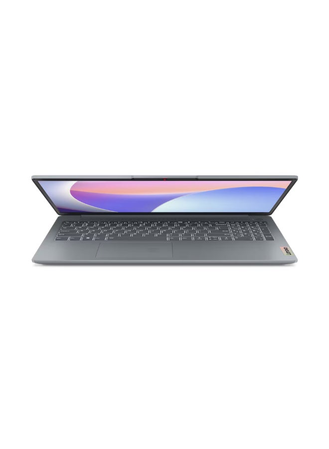 Lenovo - IdeaPad 3 Laptop With 15.6 Inch Full HD(1920X1080) Display, Ryzen 5-5625U Processor/8GB RAM DDR4/512GB SSD/Windows 11/AMD Radeon Graphics/ English/Arabic Arctic Grey - Image 1