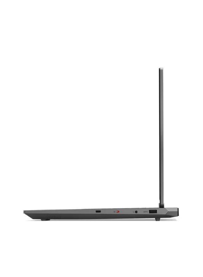لينوفو - كمبيوتر محمول LOQ بشاشة 15.6 بوصة عالية الدقة (1920X1080)، ومعالج Core i7-12650HX/ وذاكرة وصول عشوائي (RAM) سعة 16 جيجابايت دي دي ار 4/ ومحرك أقراص اس اس دي سعة 512 جيجابايت/ وبطاقة رسومات انيفيديا جي فورس ار تي اكس4050 سعة 6 جيجابايت/ ونظام تشغيل ويندوز11/ باللون الرمادي الداكن باللغة الإنجليزية/العربية الإنجليزية/العربية - Image 1