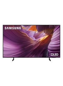 Samsung 65 Inch 4K Smart TV OLED AI Upscaling Black QA65S85FAEXSA black  - Image 1