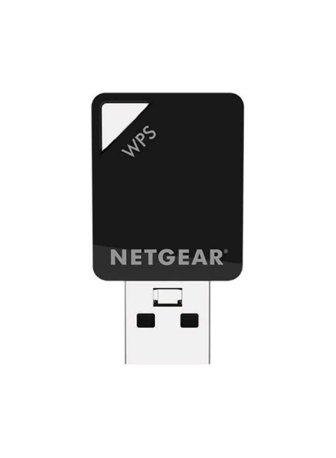 NETGEAR A6100 WiFi AC Adapter USB 2.0 | AC600 Dual Band USB Adapter, Fast WiFi Speed, Full Coverage, Works with 802.11 a/b/g/n/ac WiFi router, Stream HD videos, WPS Connect Button Black  - Image 4
