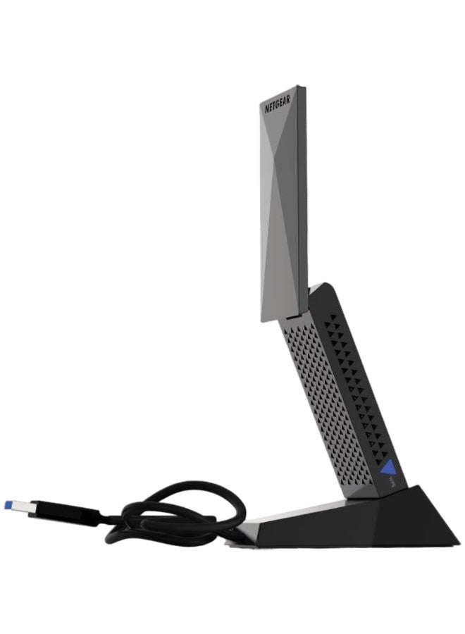 NETGEAR - A7000 Nighthawk WiFi Adapter USB 3.0 | AC1900 Dual Band USB Router, Fast WiFi Speed, Full Coverage, Works with 802.11 a/b/g/n/ac WiFi router, Stream HD videos, WPS Connect Button Black - Image 1