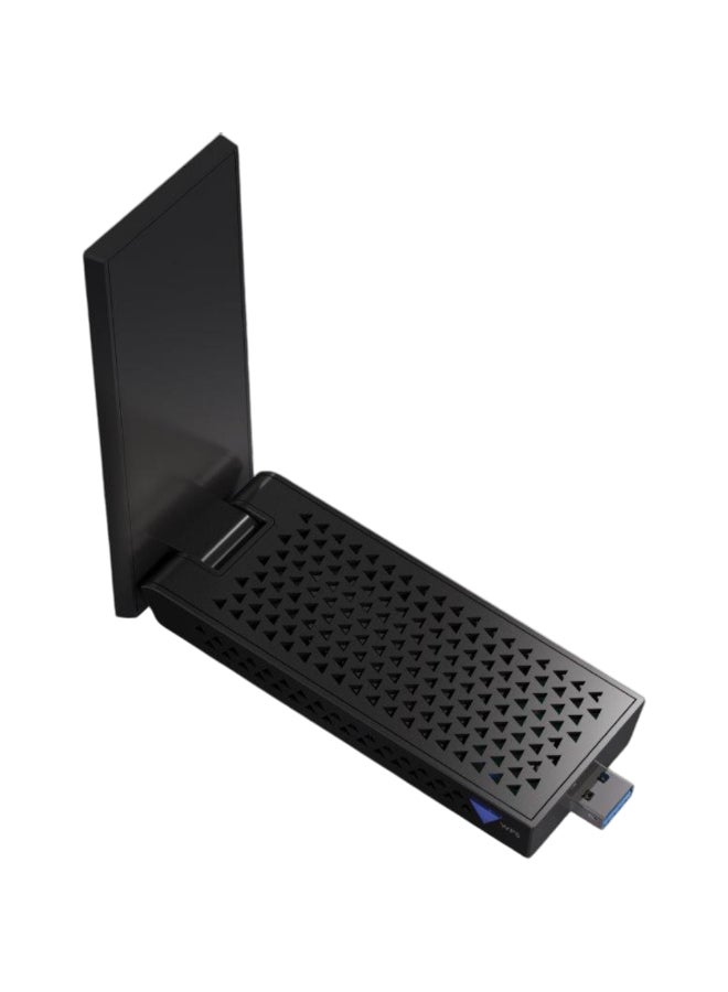 NETGEAR - A7000 Nighthawk WiFi Adapter USB 3.0 | AC1900 Dual Band USB Router, Fast WiFi Speed, Full Coverage, Works with 802.11 a/b/g/n/ac WiFi router, Stream HD videos, WPS Connect Button Black - Image 1
