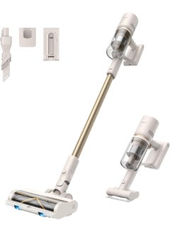 دريم U20 Cordless Vacuum, Blue Light Dust Reveal, 120AW Suction Power, Multi-surface Anti-tangle Brush, Multi-layer 99.9% Filtration, Convenient Maintenance, Swappable Battery Pack 150 W VPV11A White  - Image 1