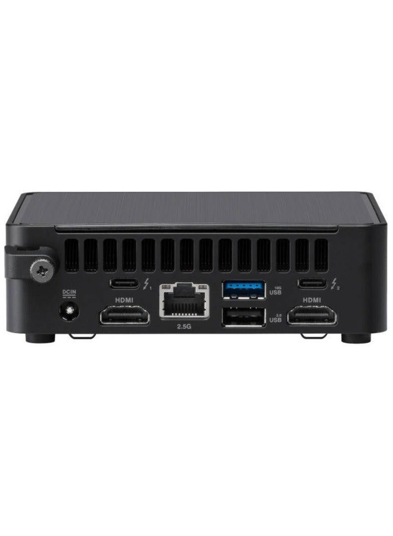 ASUS NUC 14 Pro Kit RNUC14RVHU700003I, Intel Core Ultra 7 Processor 155, 2*DDR5 SO-DIMM, 1 x M.2, 22-42, PCIe Gen3, 1 x M.2, 22-80, PCIe Gen4x4, Intel Arc Graphics, OS: Not Included, HDMI | USB 3.2 | Thunderbolt 4, Intel Wi-Fi 6E AX211, 2.5G LAN, Bluetooth, 5.3 | 90AR0072-M001R0 Black  - Image 2
