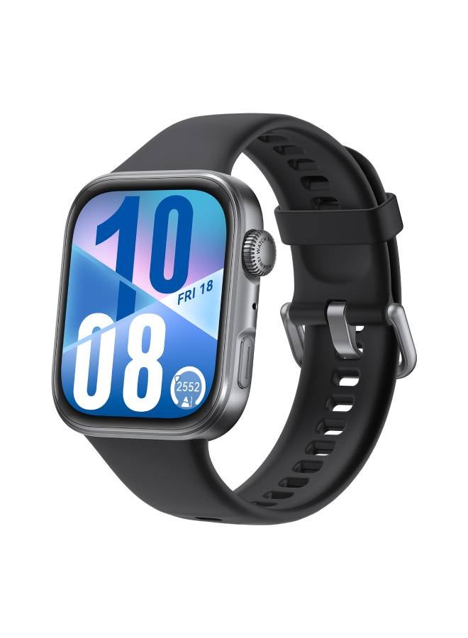 HUAWEI - Watch FIT4 Smart Watch, 1.82” Display, 100+ Sports modes, Fitness and Sleep Tracker, Heart Rate Monitor, Emotional Wellbeing Assistant, up to 10-Day Battery Life, iOS & Android Black - Image 1