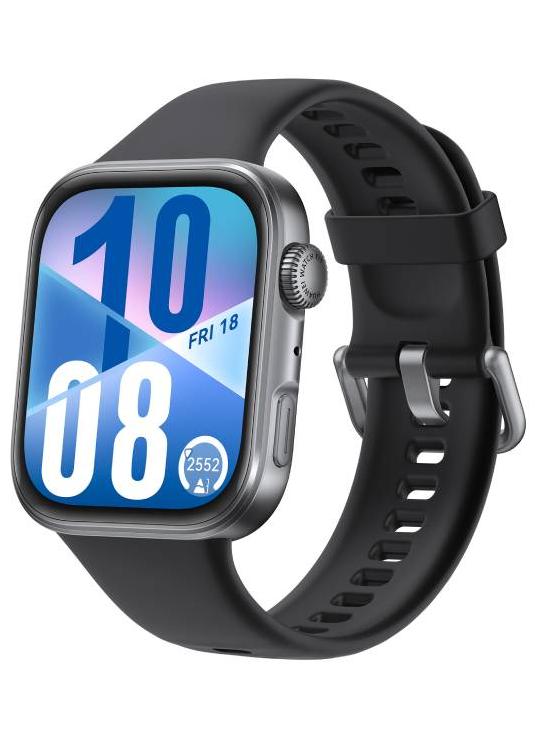 HUAWEI Watch FIT4 Smart Watch, 1.82” Display, 100+ Sports modes, Fitness and Sleep Tracker, Heart Rate Monitor, Emotional Wellbeing Assistant, up to 10-Day Battery Life, iOS & Android Black - Image 1