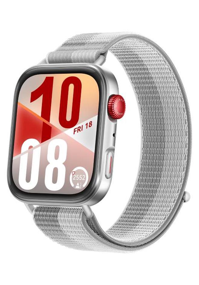 HUAWEI Watch FIT4 Smart Watch, 1.82” Display, 100+ Sports modes, Fitness and Sleep Tracker, Heart Rate Monitor, Emotional Wellbeing Assistant, up to 10-Day Battery Life, iOS & Android Grey - Image 1