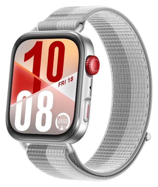 HUAWEI Watch FIT4 Smart Watch, 1.82” Display, 100+ Sports modes, Fitness and Sleep Tracker, Heart Rate Monitor, Emotional Wellbeing Assistant, up to 10-Day Battery Life, iOS & Android Grey - Image 1