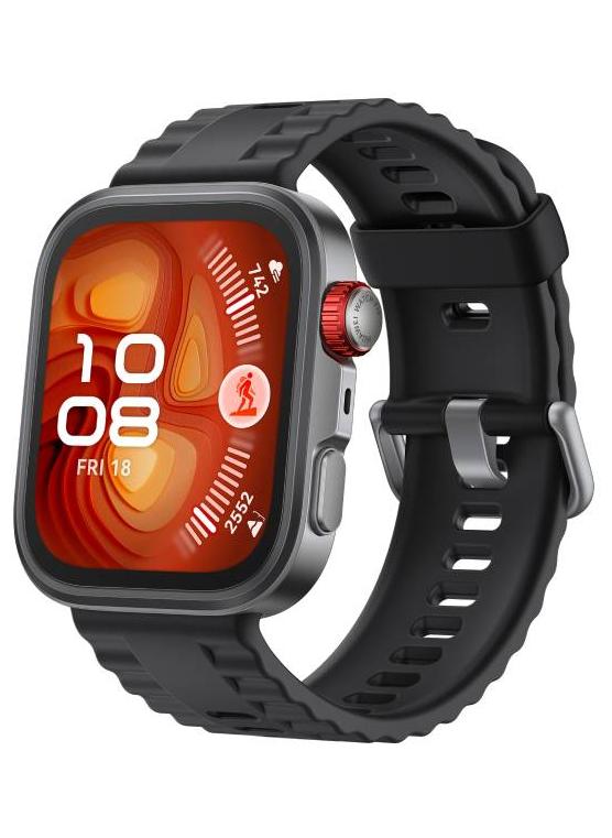 HUAWEI Watch Fit4 Pro Smart Watch, 1.82” Display, Sapphire Glass & Titanium, GPS for Pro-Level Outdoor Sports, NFC, ECG Analysis, up to 10-Day Battery Life, iOS & Android Black - Image 1