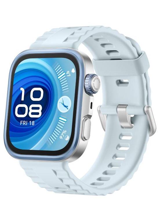 هواوي Watch FIT4 Pro Smart Watch, 1.82” Display, Sapphire Glass &Titanium, GPS for Pro-Level Outdoor Sports, NFC, ECG Analysis, up to 10-Day Battery Life, iOS & Android Blue - Image 1