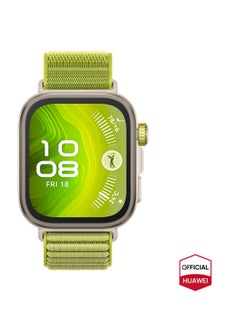 HUAWEI Watch FIT4 Pro Smart Watch, 1.82” Display, Sapphire Glass &Titanium, GPS for Pro-Level Outdoor Sports, NFC, ECG Analysis, up to 10-Day Battery Life, iOS & Android Green  - Image 1