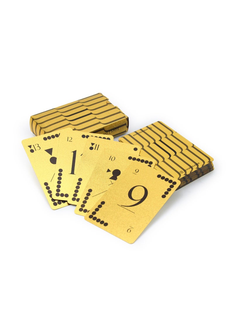 جاكارو جوكر Premium 100% Plastic Gold Card for Jackaroo Board Game  - Image 3