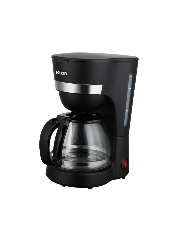 Kion Drip Coffee Maker, 750W, 1.25L Glass Carafe 1.25 L 750 W DM-CDR1260PS0 black - Image 3