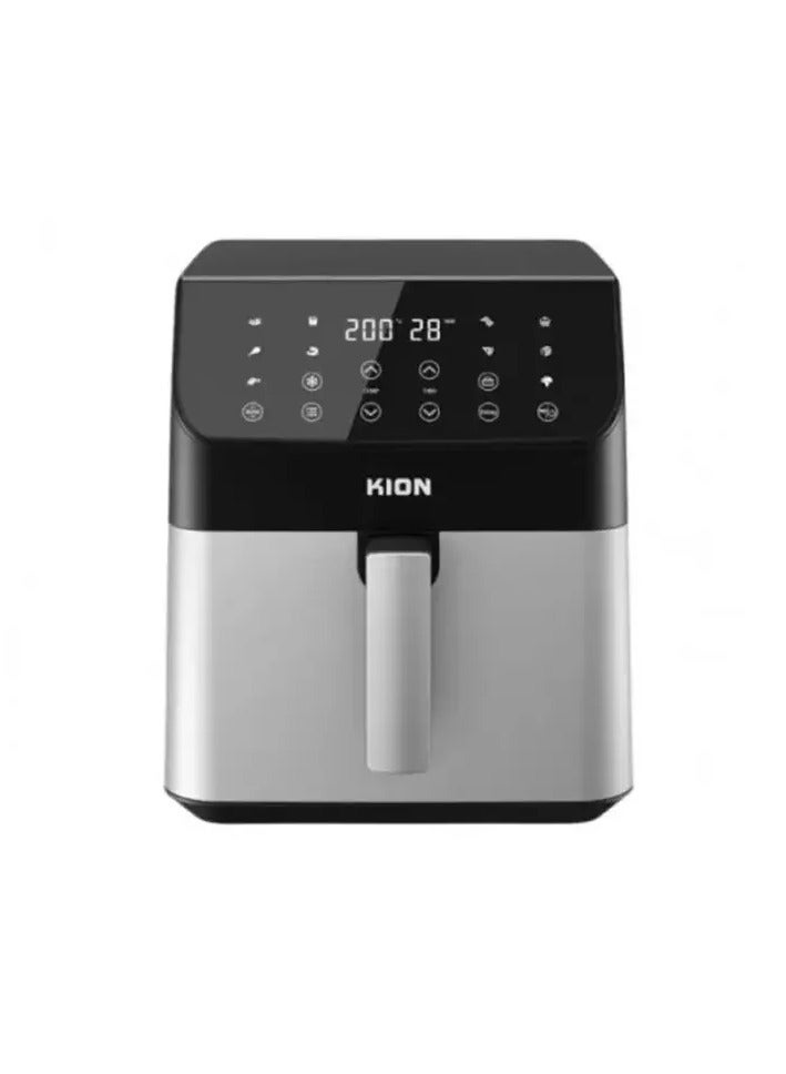 كيون Digital Air Fryer, 1800W, 6.5L Capacity, 10 Preset Programs, Oil-Free Cooking 6.5 L 1800 W FAF6517DP00 grey 