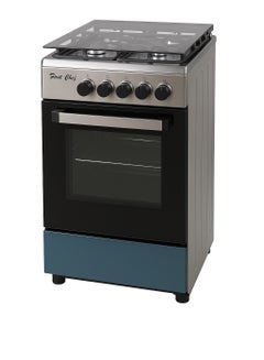 يونيكس Gas Oven 4 Burners with Grill – Stainless Steel 55*55 C5555S3V silver  - Image 2