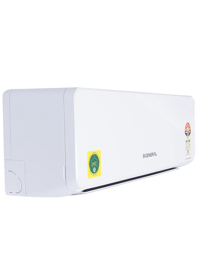 O General 1 Ton 5 Star Efficient & Tropical Inverter Split AC AOGG12JLCA white  - Image 3