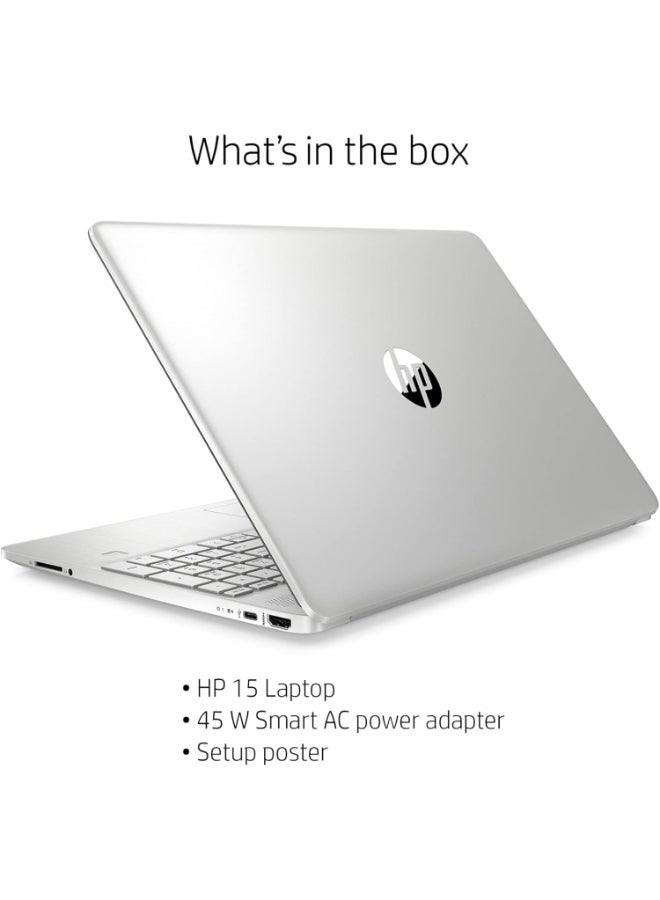 HP - Business Laptop With 15.6-Inch HD Display, Core i3-1115G4 Processor/16GB RAM/1TB SSD/Intel UHD Graphics/Windows 11 Home English/Arabic Silver - Image 1