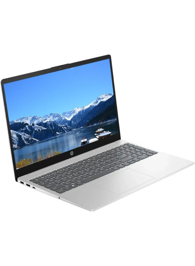 HP Business Laptop With 15.6-Inch HD Display, Core i3-1215U Processor/32GB RAM/1TB SSD/Intel UHD Graphics/Windows 11 English/Arabic Silver  - Image 2