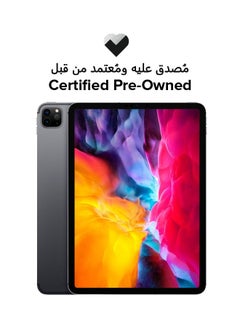 أبل Certified Pre Owned - iPad Pro 2020 11-Inch 2nd Gen 128GB Space Gray Wi-Fi With Facetime - International Version  - Image 1