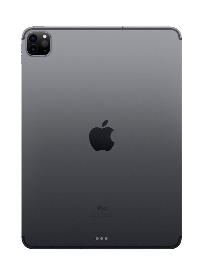 أبل - Certified Pre Owned - iPad Pro 2020 (4th Gen) 11-Inch 128GB LTE Space Grey - International Version - Image 1