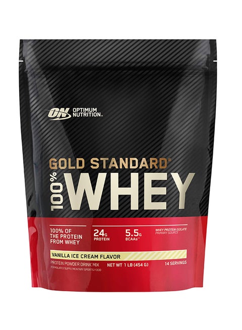 Gold Standard Whey Protein Powder Vanilla Ice Cream 1lb