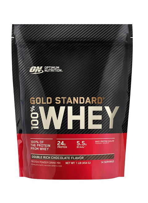Gold Standard 100% Whey Double Rich Chocolate 1 Lb 454 G