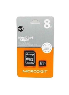 ميكرو ديجيت Microdigit 8GB Micro digit Micro SD Memory Card 8 GB  - Image 2
