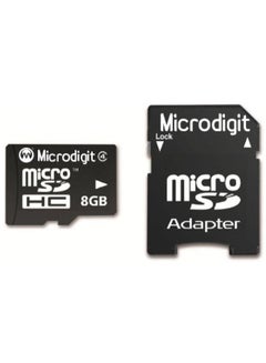 ميكرو ديجيت Microdigit 8GB Micro digit Micro SD Memory Card 8 GB  - Image 1