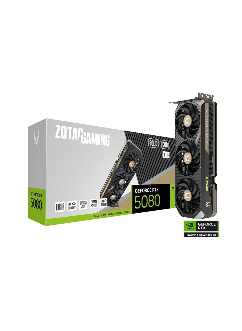 ZOTAC Gaming Geforce Rtx 5080 Solid Core Oc Black