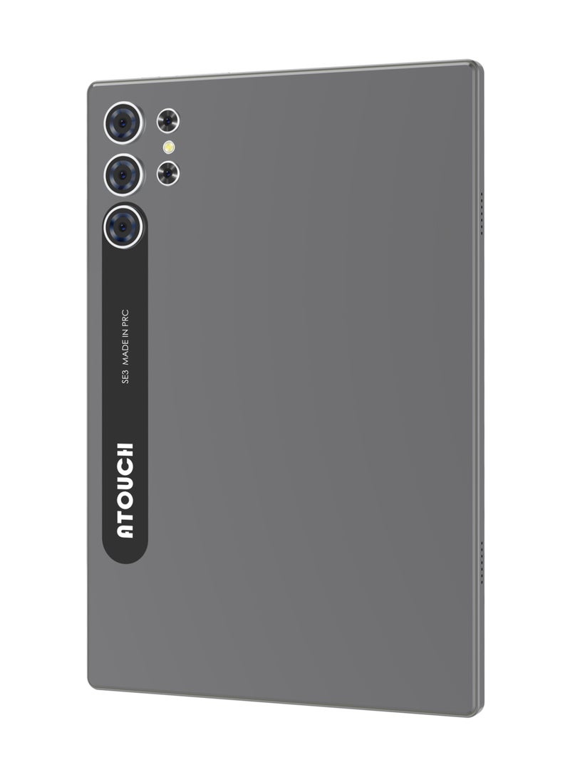 ATOUCH - Smart Tablet SE3 Pro 10.1-inch Display with Keyboard/Case and Wireless Mouse 8GB RAM 512GB ROM Dual SIM 5G Network Android WiFi Slim Tab Grey - Image 1