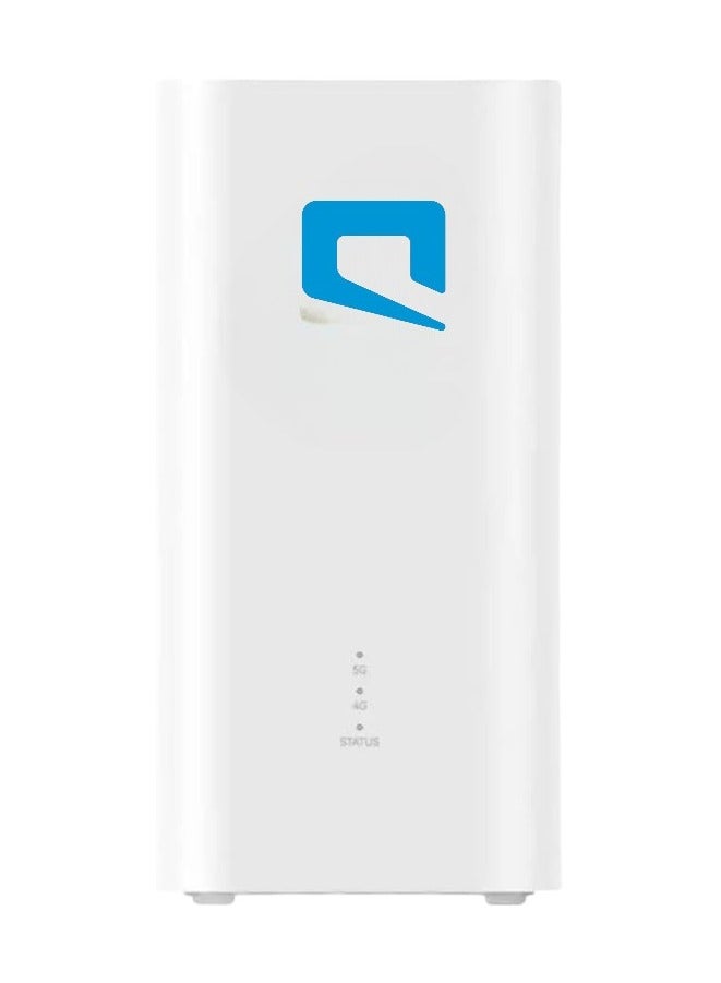 Mobily - 5G CPE 5 Router - Latest Version of MOBILY SuperSpeed WiFi 6 - Upload Speed Up to 3600Mbps "Supports MOBILY Network Only" H155-383 | White - Image 1