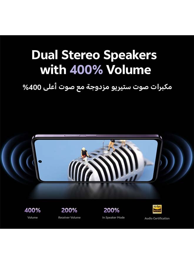 vivo Y39 5G Dual SIM Royal Purple 8GB RAM + 256GB Online Exclusive Bundle: Phone Case And 24-Month Warranty - Middle East Version - Image 5