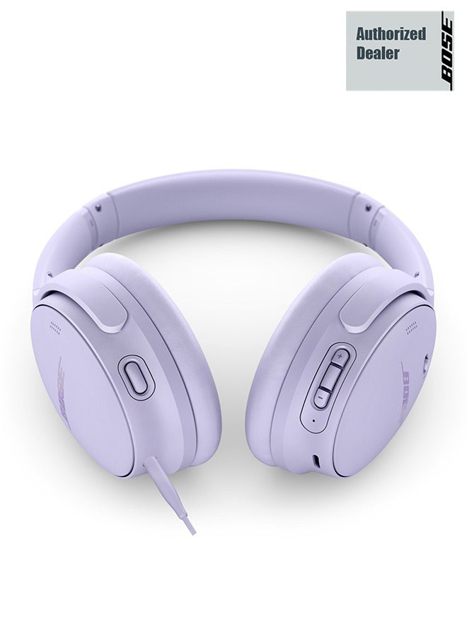 BOSE QuietComfort Wireless Noise Cancelling Headphones, Bluetooth Over Ear Headphones with Up To 24 Hours of Battery Life Chilled Lilac - Image 1