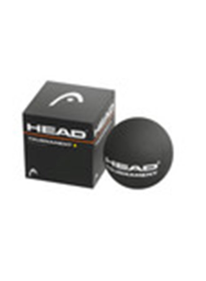 HEAD Tournament Squash Balls | Single Yellow Dot  - Image 1