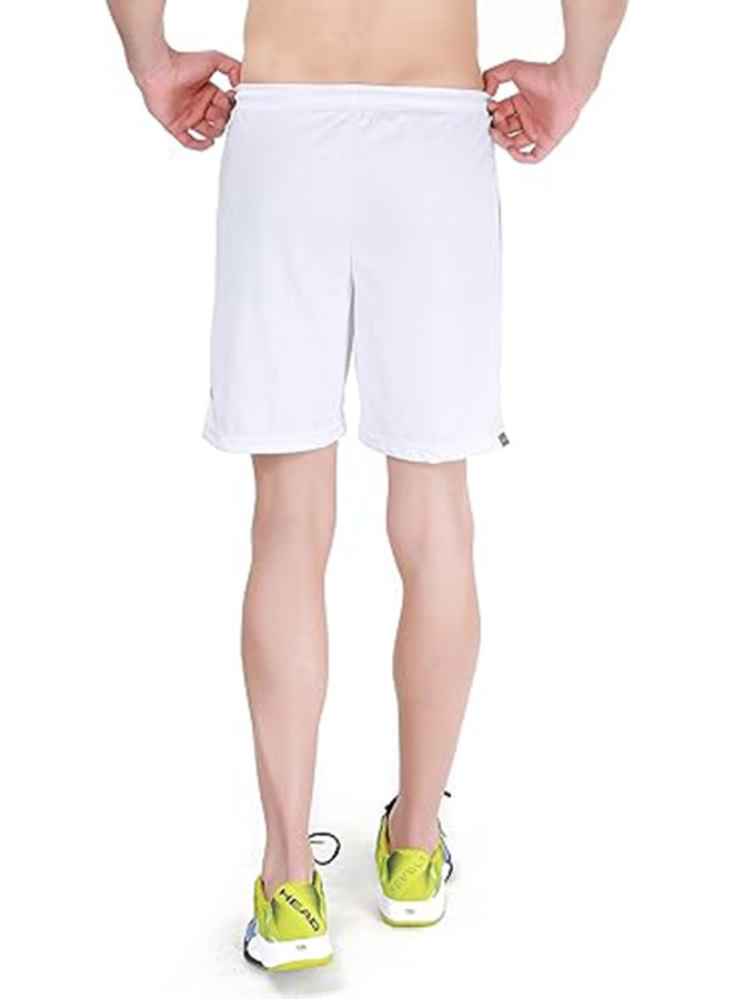 HEAD HBS-1090 Polyester Badminton Shorts, Medium (White) MNone  - Image 4