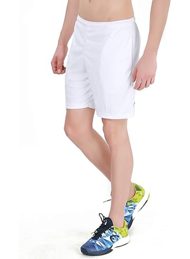 HEAD HBS-1090 Polyester Badminton Shorts, Medium (White) MNone  - Image 2