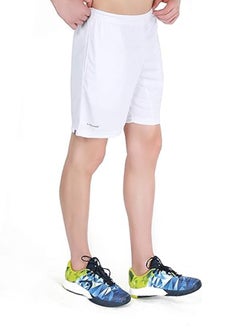 HEAD HBS-1090 Polyester Badminton Shorts, Medium (White) MNone  - Image 3