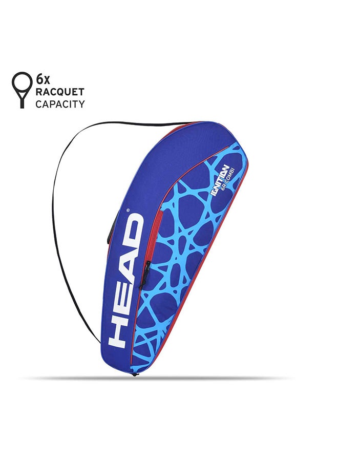 HEAD Ignition 6R Combi Polyester Badminton Kit Bag | Size - Large | Dedicated Compartments | Unisex - Men, Boys, Girls, Women  - Image 3