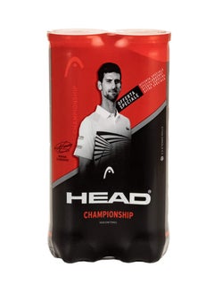 هيد HEAD Championship Tennis Ball pack - pack of 8 balls, a quality recreational ball 