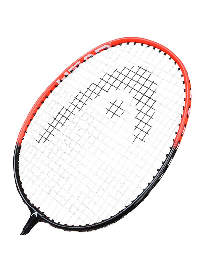 HEAD Reflex 20 T-Joint Aluminium Badminton Racquet(Red/Black,G4)(Strung) G4None  - Image 4