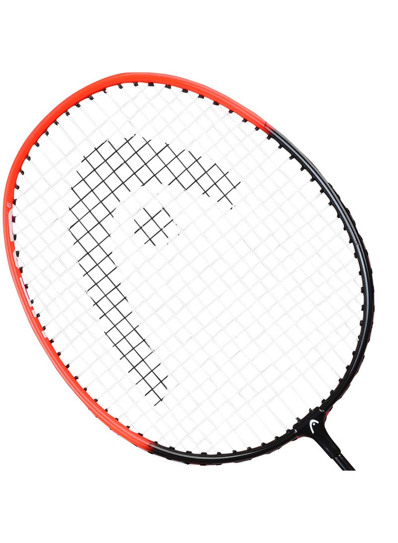 HEAD Reflex 20 T-Joint Aluminium Badminton Racquet(Red/Black,G4)(Strung) G4None  - Image 3