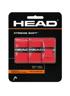 HEAD Xtreme Soft Overgrip (Red) Tennis Racket Grip  - Image 1